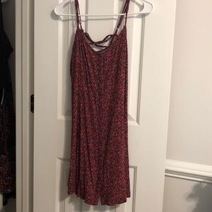 Red Floral Dress
